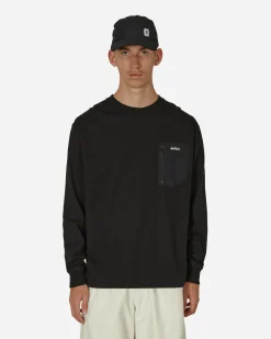 Wild Things T-Shirts^Pocket Longsleeve T-Shirt Black