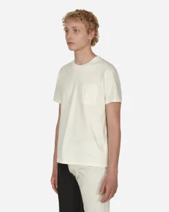 ERL T-Shirts^Pocket T-Shirt White