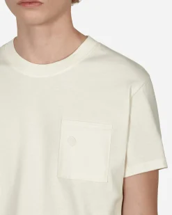 ERL T-Shirts^Pocket T-Shirt White