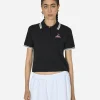 Hysteric Glamour T-Shirts^Poison Cherry Short Polo Shirt Black