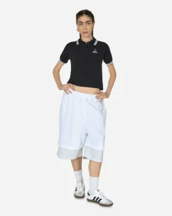 Hysteric Glamour T-Shirts^Poison Cherry Short Polo Shirt Black
