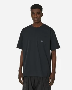 Needles T-Shirts^Poly Jersey T-Shirt Black