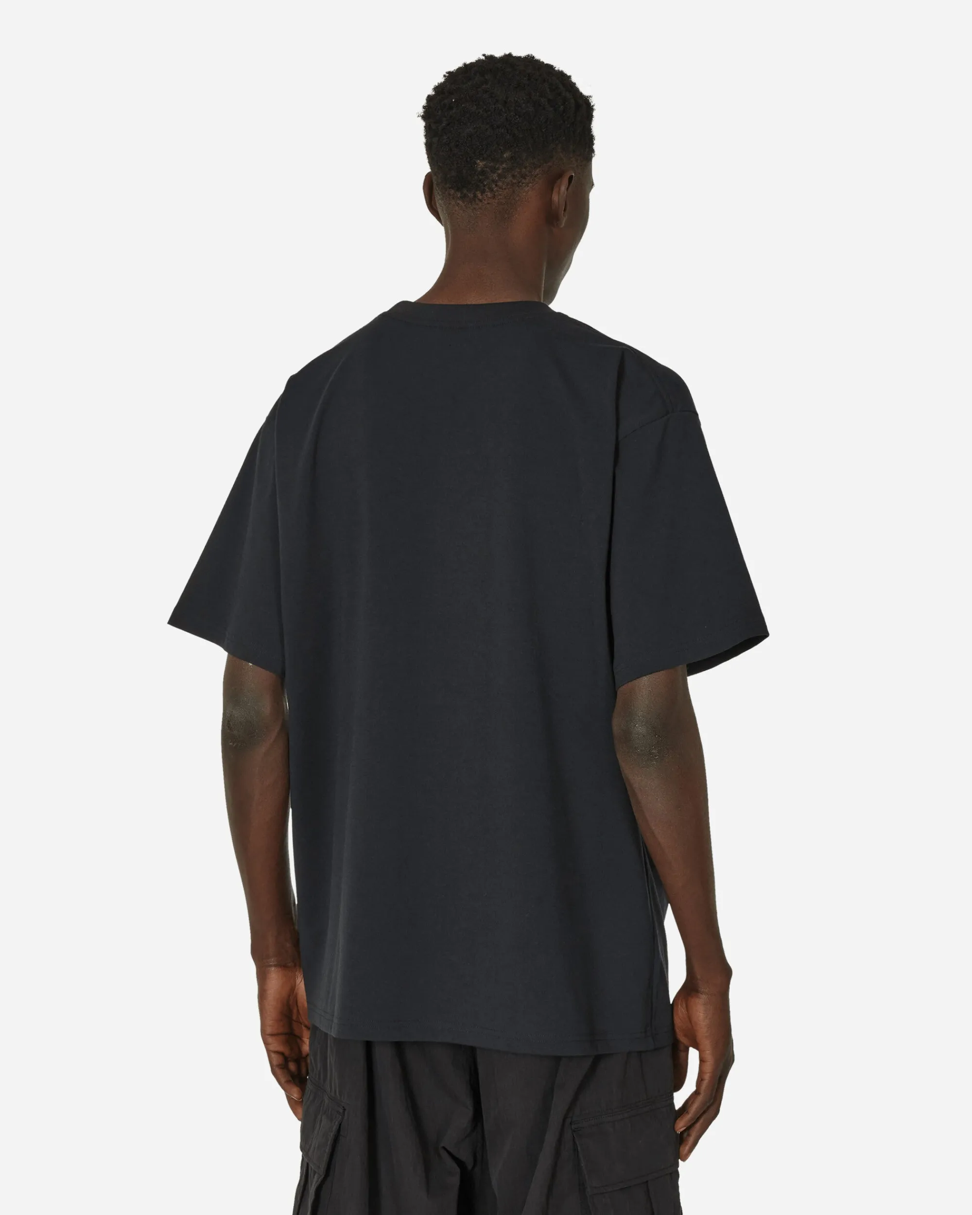 Needles T-Shirts^Poly Jersey T-Shirt Black