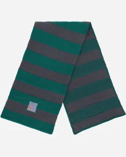 Cav Empt Gloves And Scarves|Gloves And Scarves^Poly Knit Stripe Scarf Green