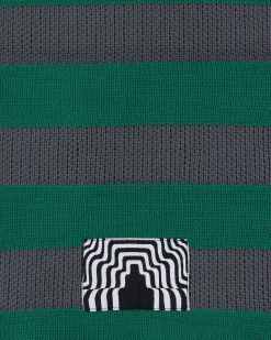 Cav Empt Gloves And Scarves|Gloves And Scarves^Poly Knit Stripe Scarf Green
