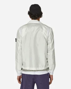 Stone Island Coats And Jackets^Polyester Tela David Light-TC Jacket White