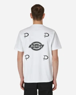 Dickies T-Shirts^Pop Trading Company T-Shirt White