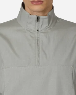 GR10K Coats And Jackets^Popelin Anorak Pale Grey