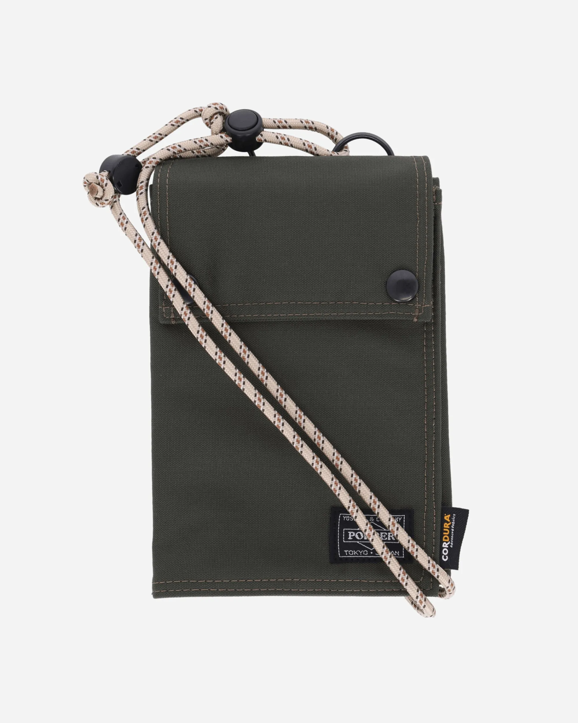 Comme Des Garçons Homme Bags And Backpacks|Bags And Backpacks^Porter Cordura Nylon Pochette Khaki
