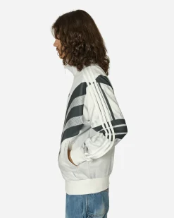 adidas Sweatshirts^Premium Print Track Top Cloud White