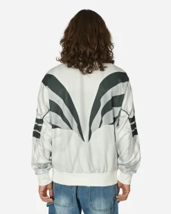 adidas Sweatshirts^Premium Print Track Top Cloud White