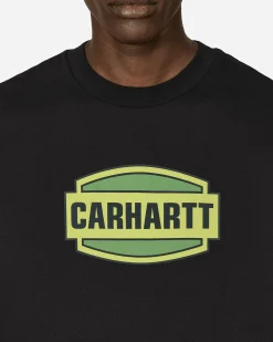 Carhartt WIP T-Shirts^Press Script T-Shirt Black
