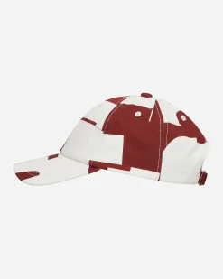 Dries Van Noten Hats|Hats^Printed Cotton Cap Red