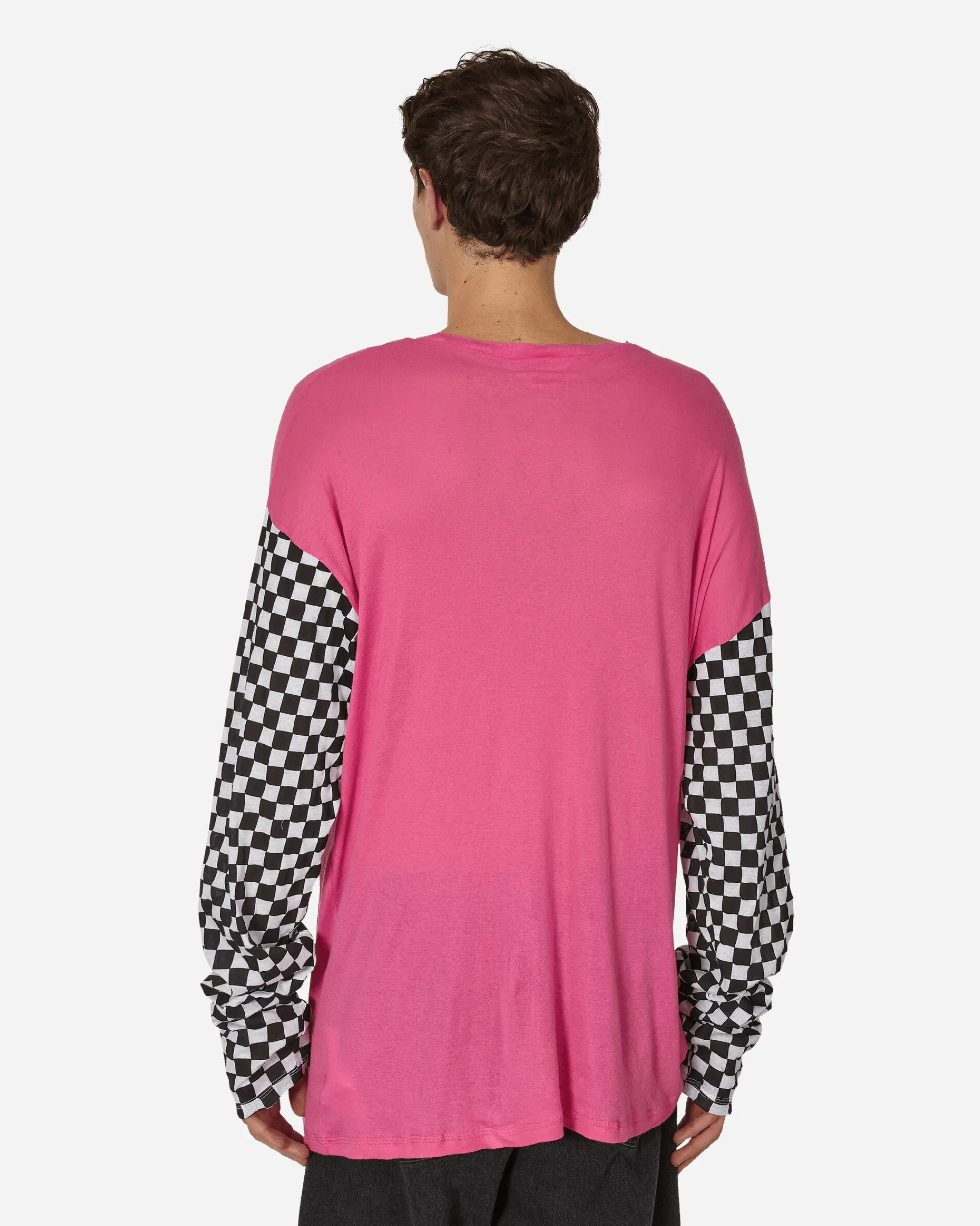 ERL T-Shirts^Printed Light Jersey Longsleeve T-Shirt Fuchsia