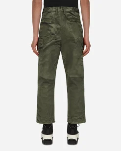 Junya Watanabe MAN Pants^Printed Nylon Trousers Green