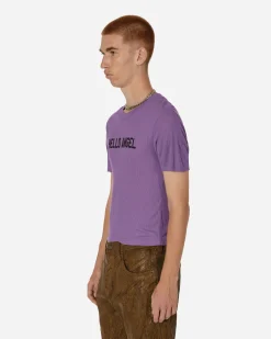 Stockholm (Surfboard) Club T-Shirts^Printed Rib T-Shirt Purple