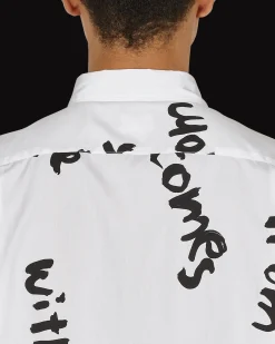 Comme Des Garçons Homme Plus Shirts^Printed Shirt White