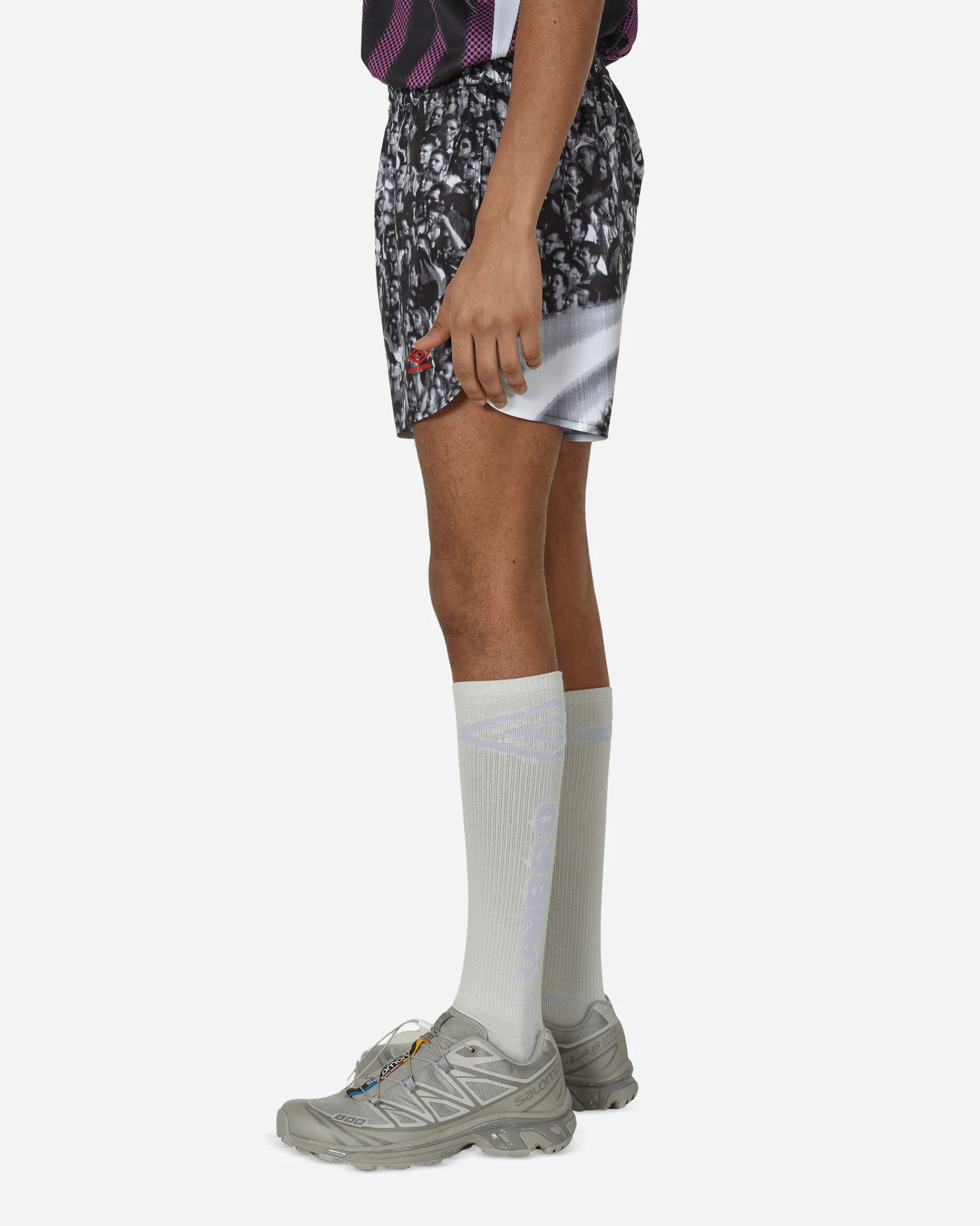 Umbro Shorts^Printed Shorts White / Black