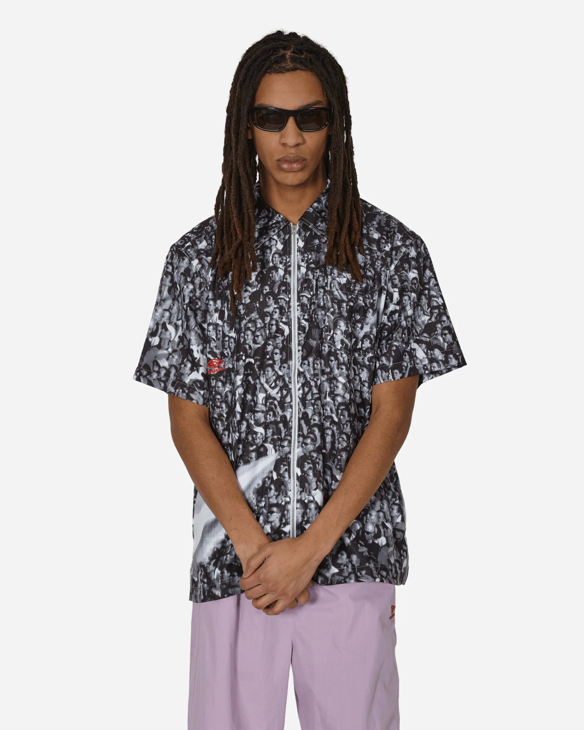 Umbro Shirts^Printed Shortsleeve Shirt White / Black