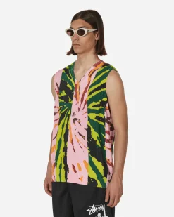 Stüssy Knitwear^Printed Sweater Vest Pink
