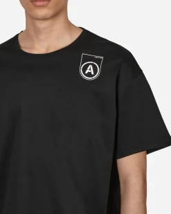Acronym T-Shirts^Printed T-Shirt Black