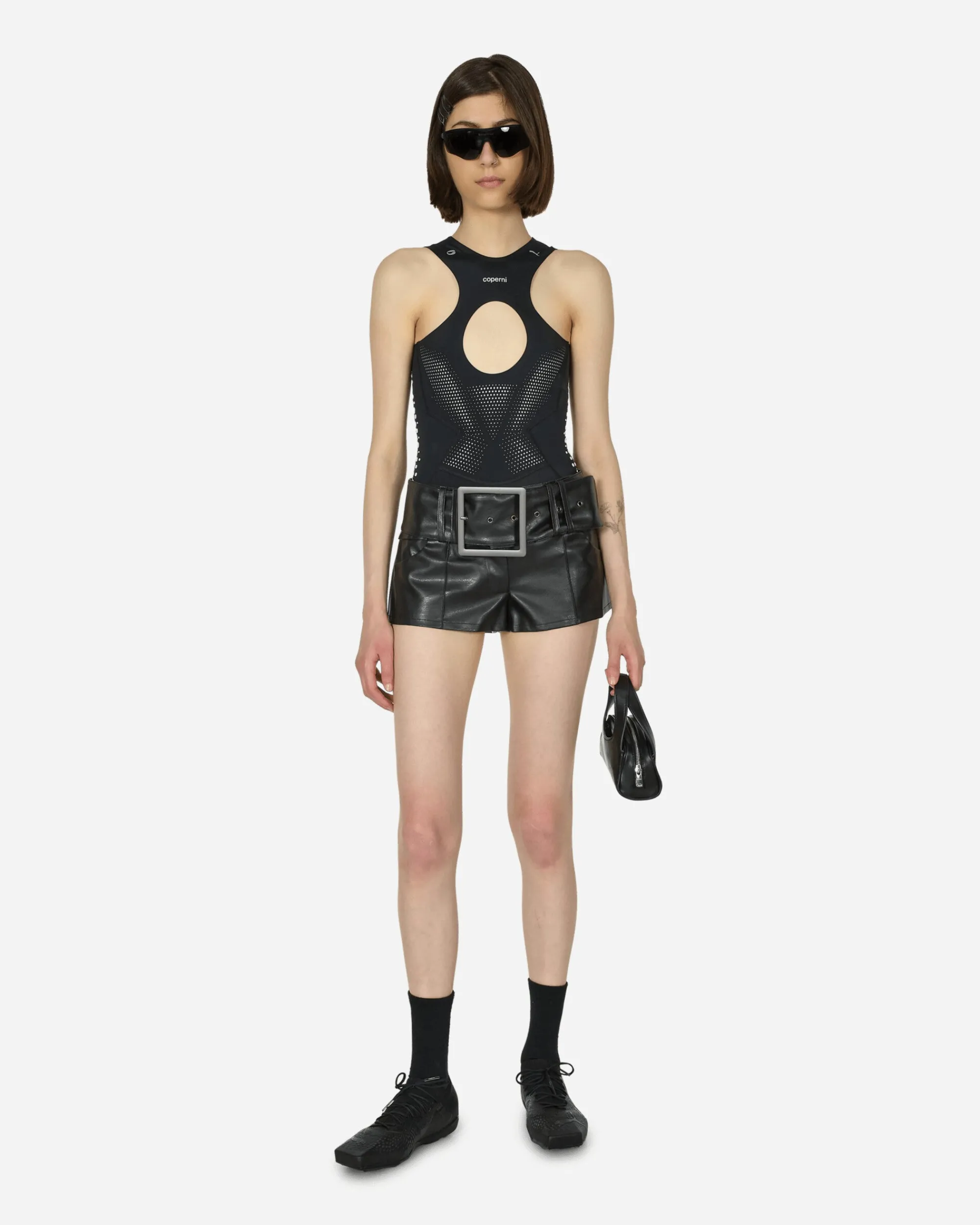 Coperni Pants^Puma Bodysuit Black