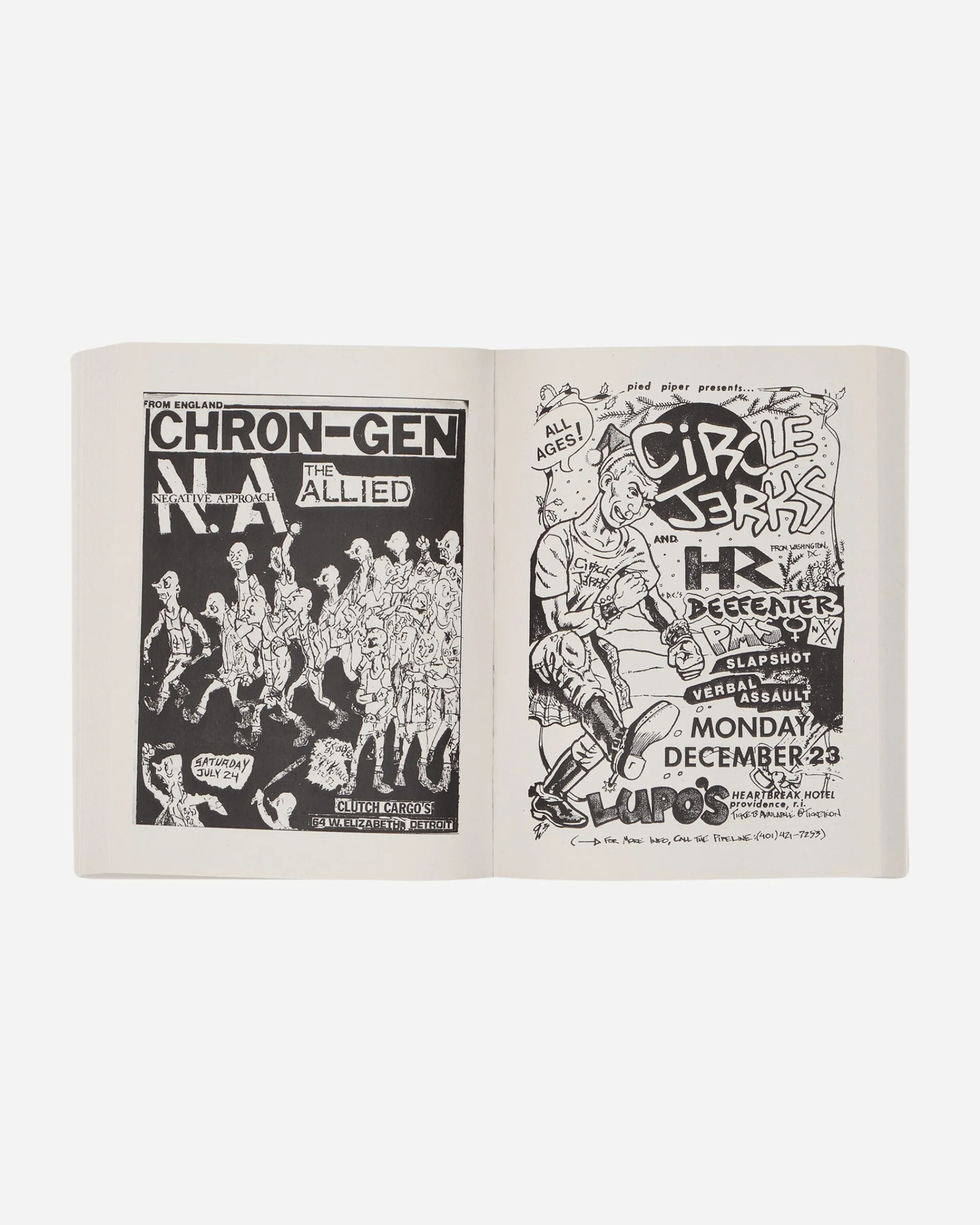 Sprint Magazines Books^Punk Flyers Book