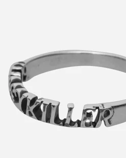 WACKO MARIA Jewellery|Jewellery^Pussy Killer Ring (Type-1) Silver