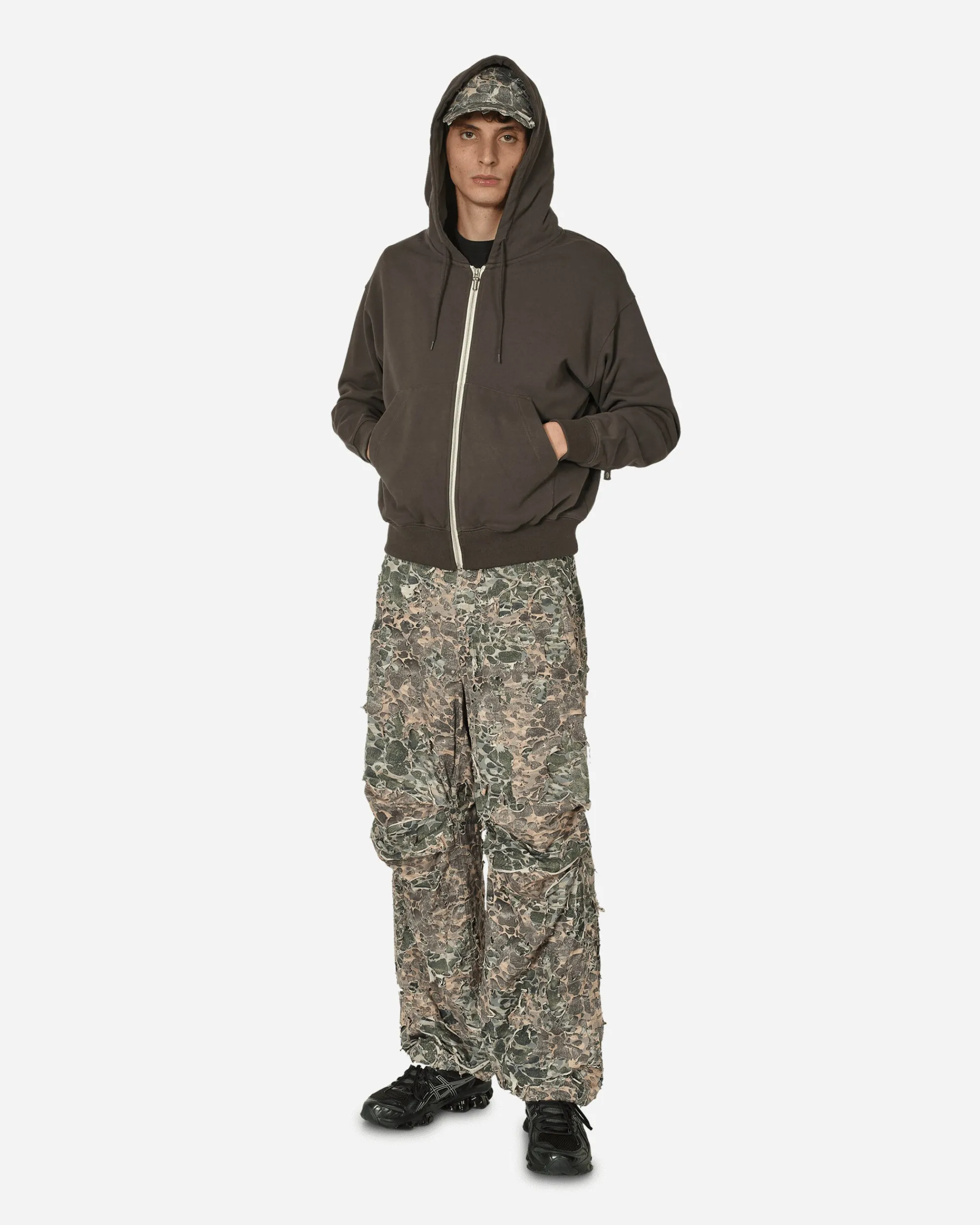 Phingerin Coats And Jackets^P-Zip Hoodie Charcoal