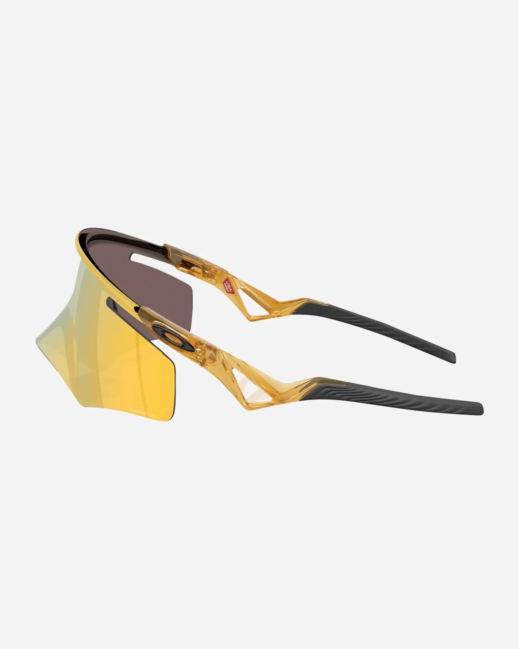 Oakley Eyewear|Eyewear^QNTM Kato Sunglasses Transparent Light Curry / Prizm 24k