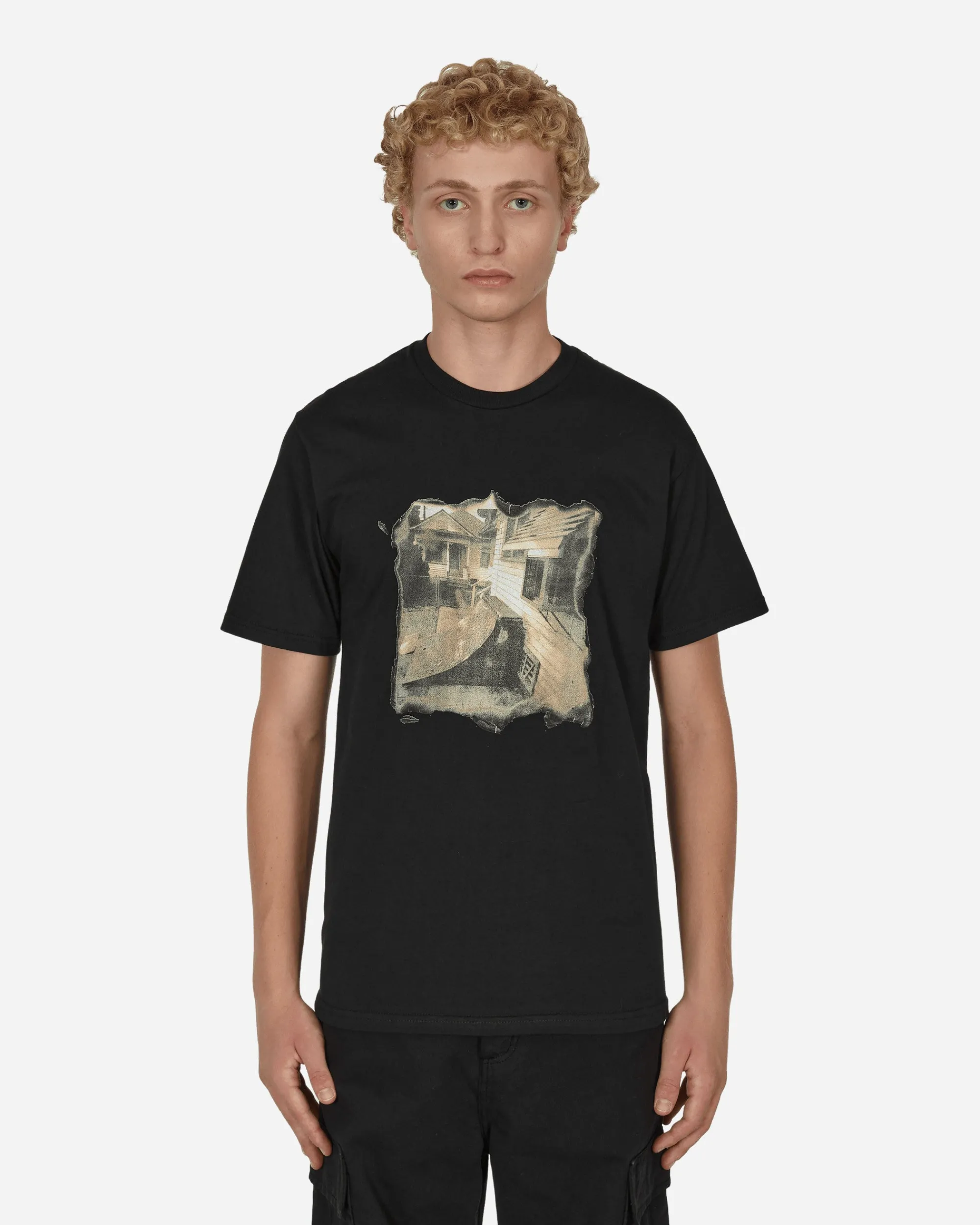 Hockey T-Shirts^Quarter Pipe T-Shirt Black