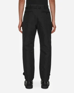 sacai Pants^Quilted Pants Black