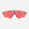 Oakley Eyewear|Eyewear^Radar EV Path Sunglasses Matte Grey / Prizm Trail Torch