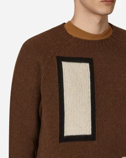 Levi's® Made & Crafted Knitwear^Raglan Sweater Brown