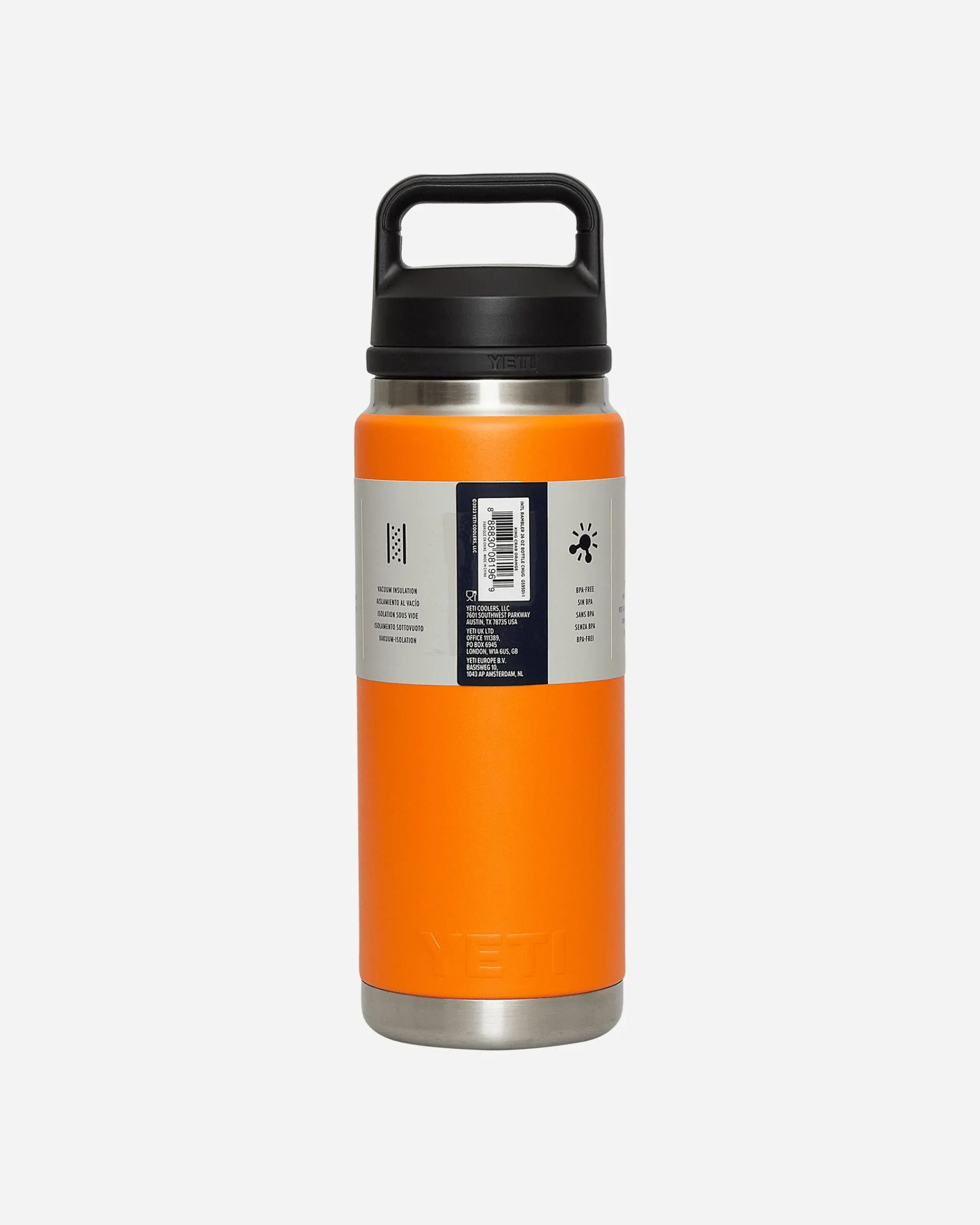 YETI Equipment^Rambler Chug Cap Bottle King Crab Orange