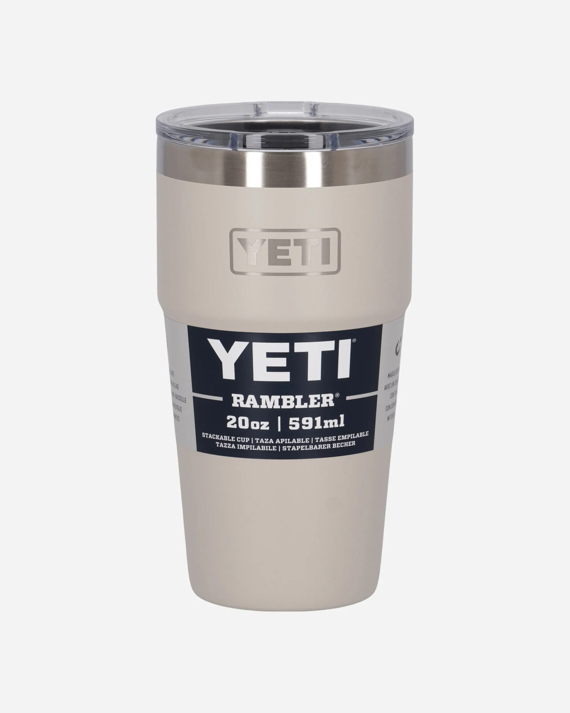 YETI Objects^Rambler Stackable Cup Beige