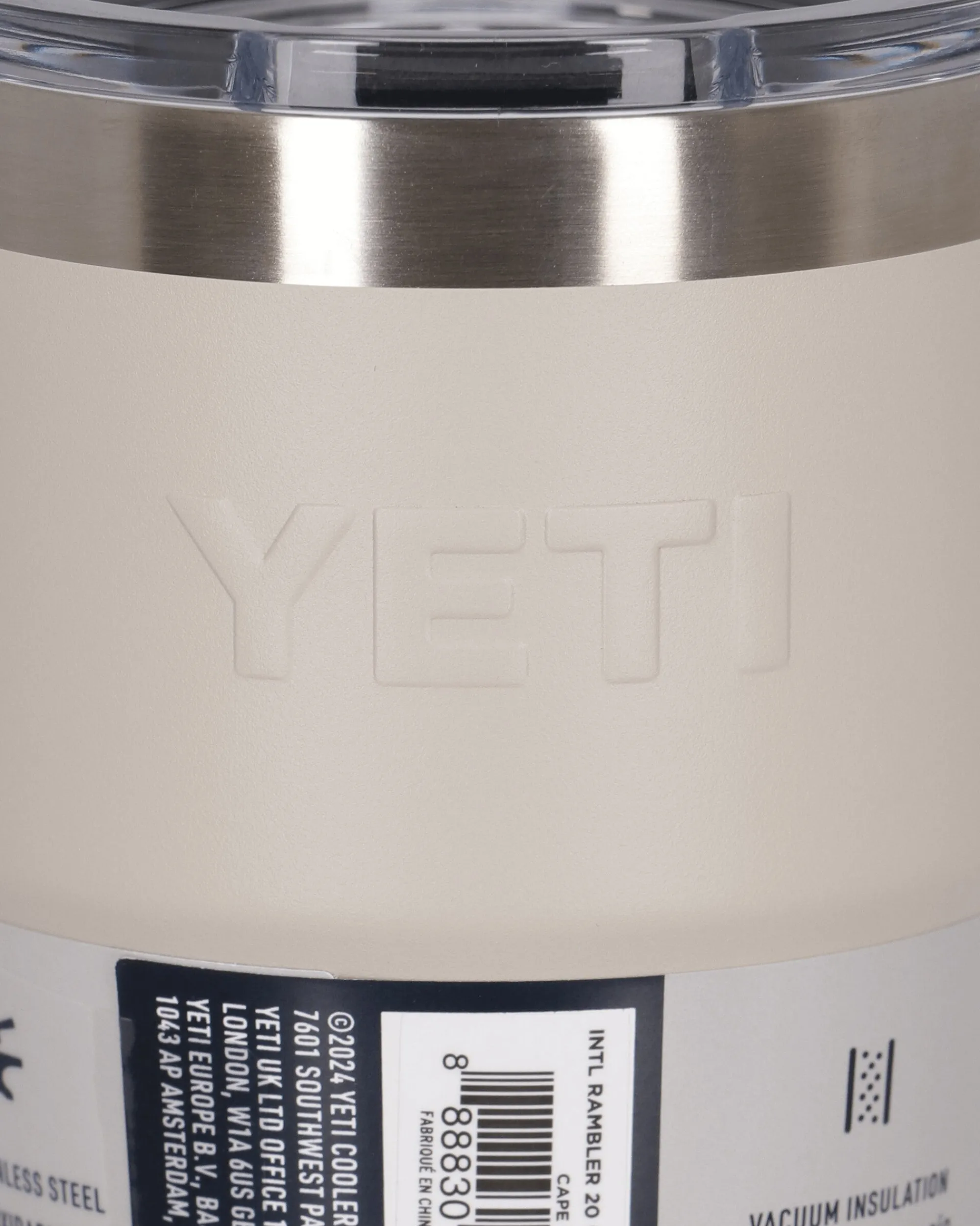 YETI Objects^Rambler Stackable Cup Beige