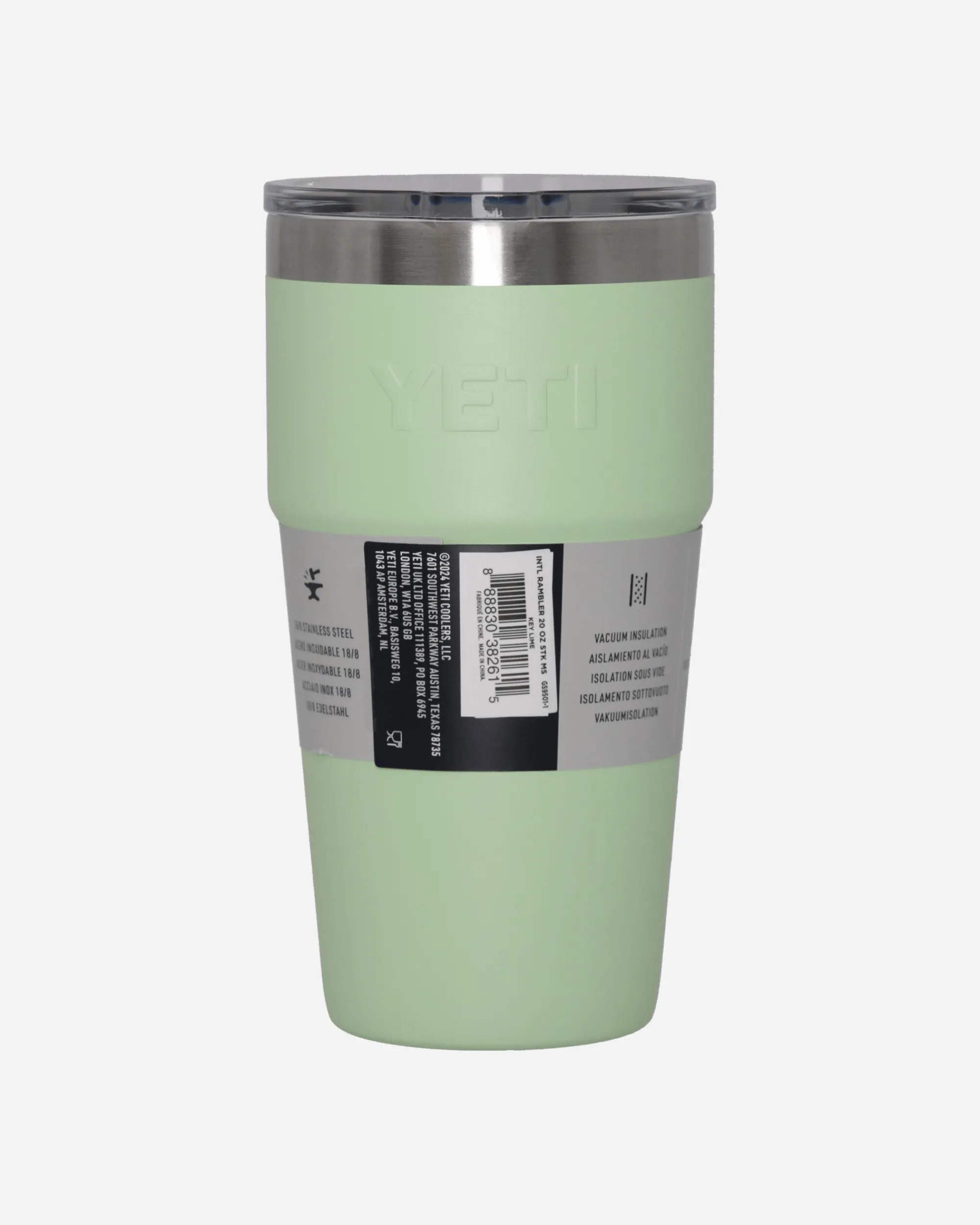 YETI Objects^Rambler Stackable Cup Key Lime