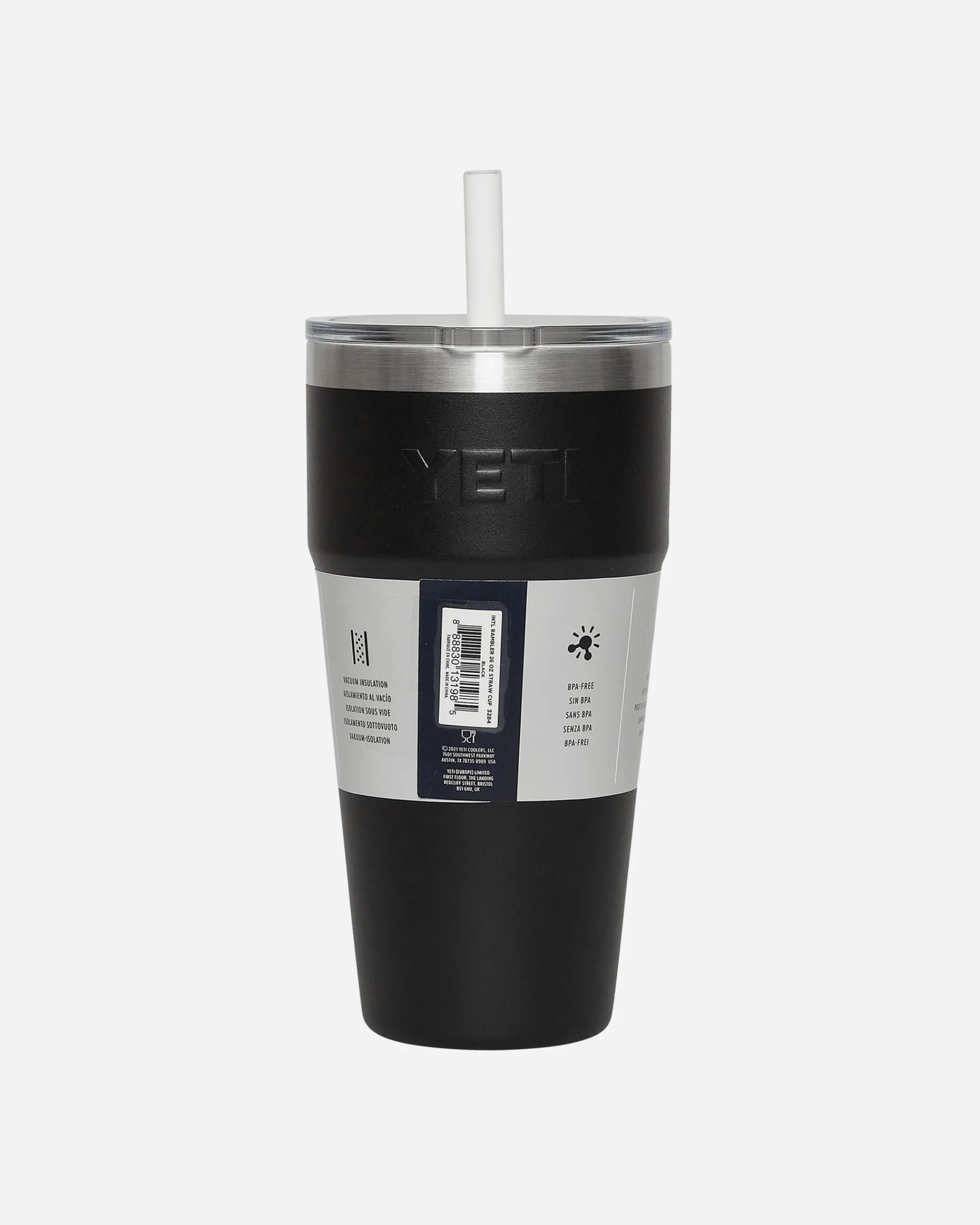 YETI Equipment^Rambler Straw Cup Black