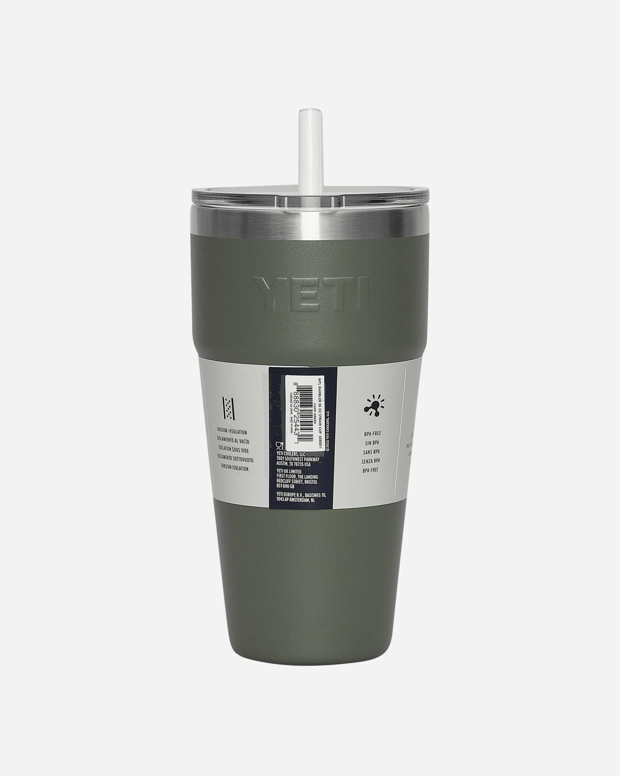 YETI Equipment^Rambler Straw Cup Camp Green