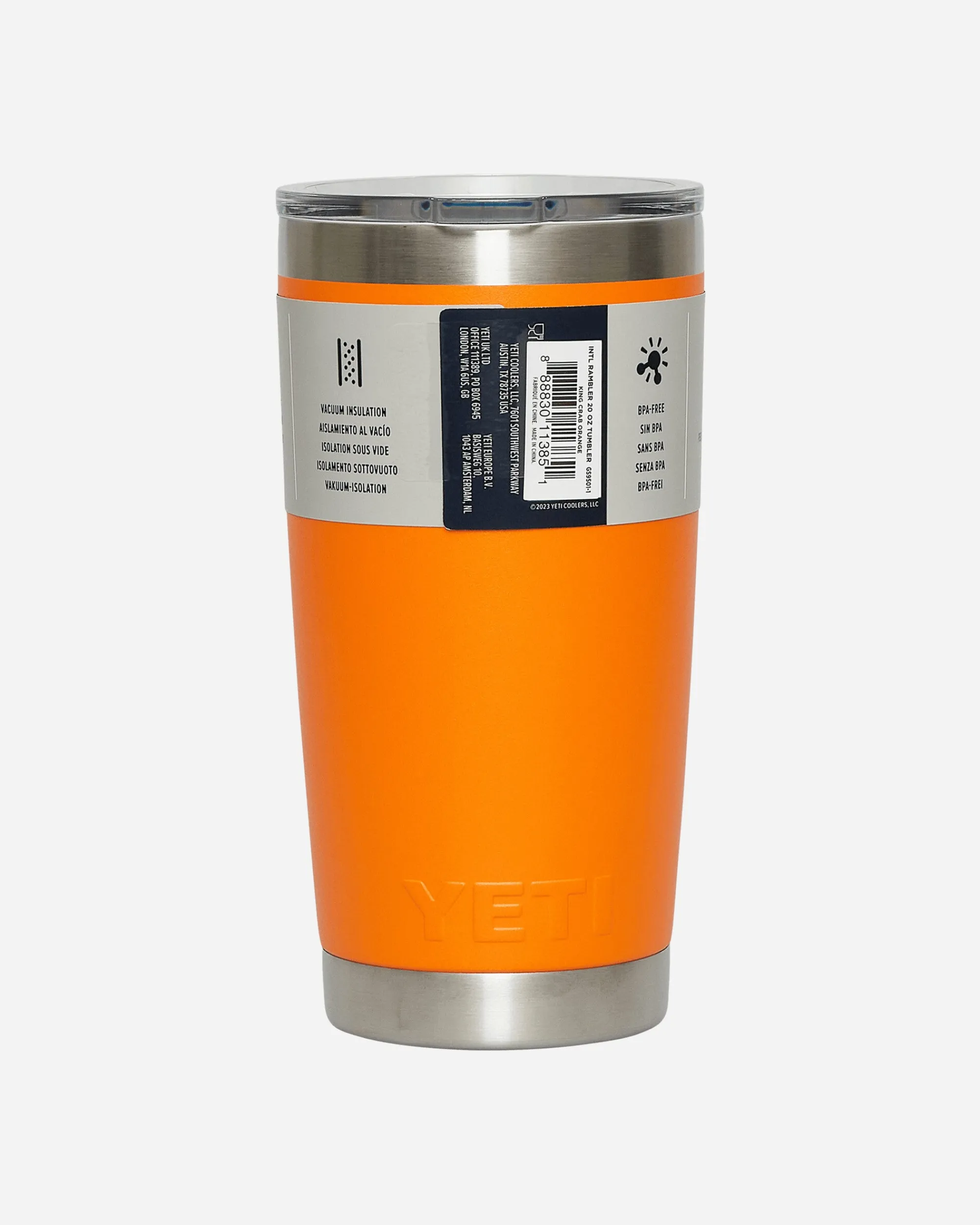YETI Equipment^Rambler Tumbler King Crab Orange