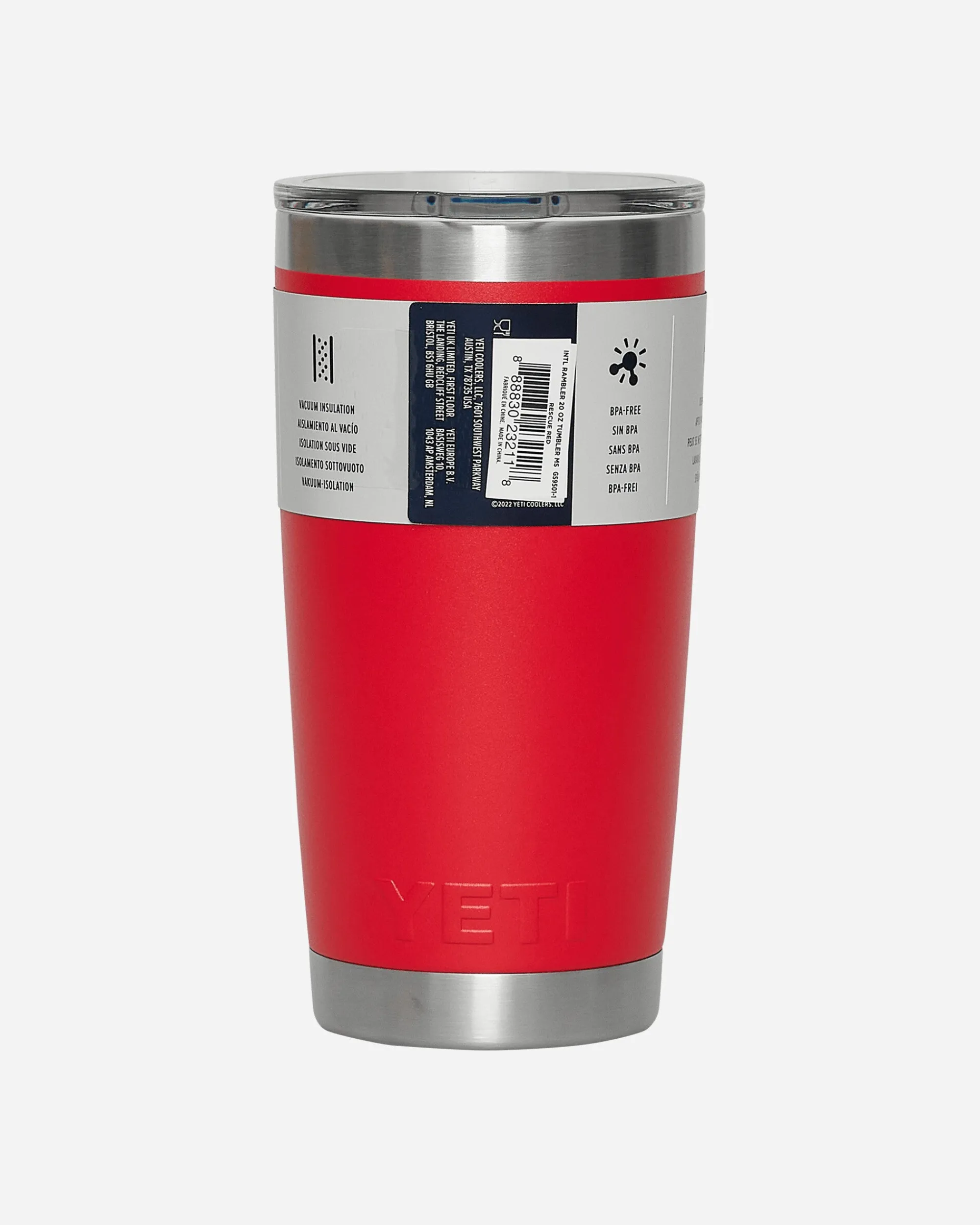 YETI Equipment^Rambler Tumbler Red