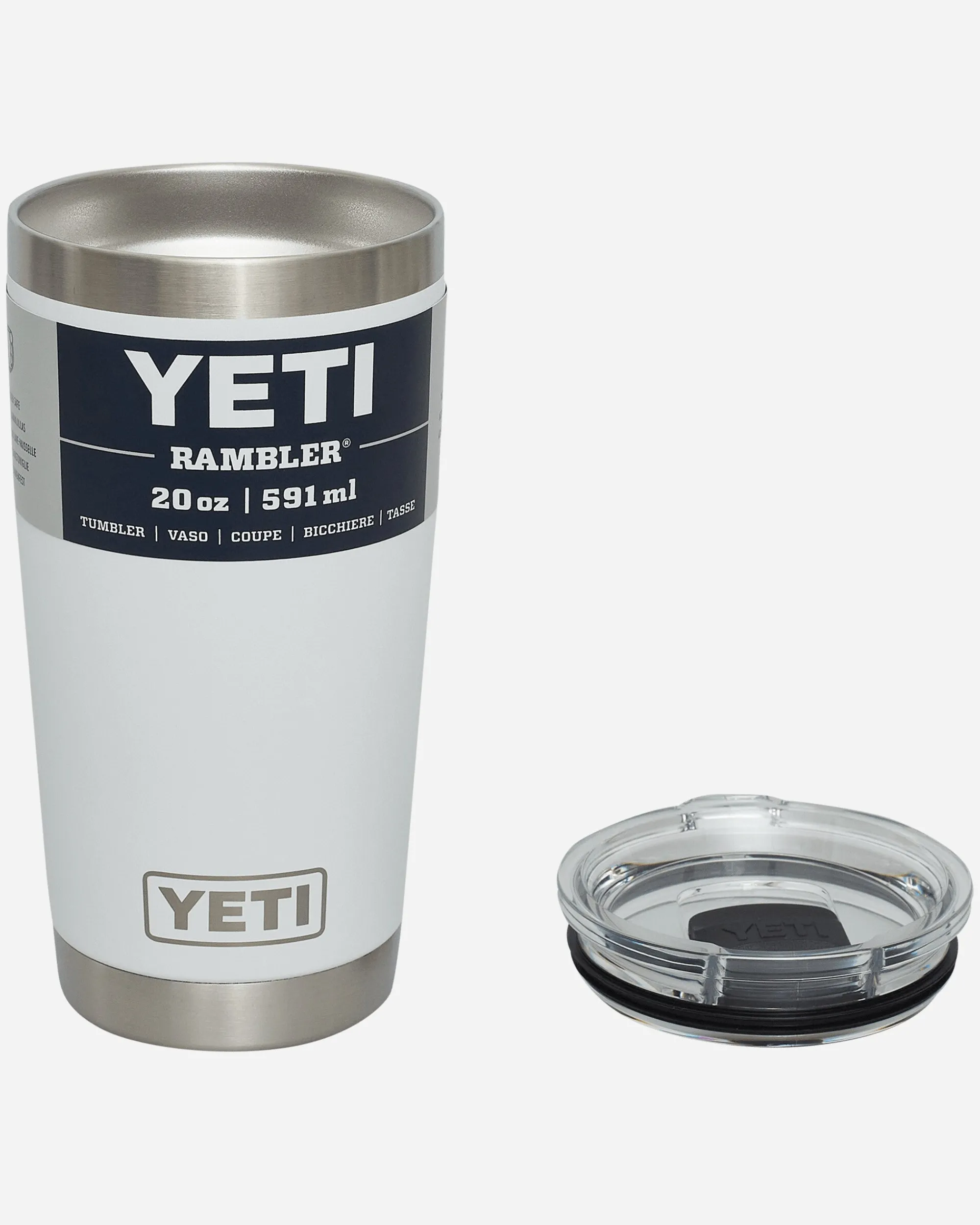 YETI Equipment^Rambler Tumbler White