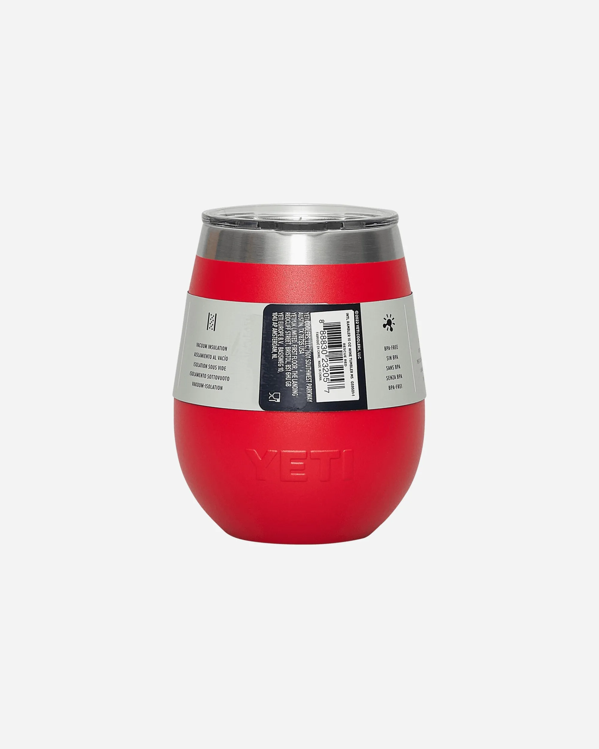 YETI Equipment^Rambler Wine Tumbler Rescue Red