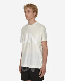 Slam Jam T-Shirts^Raw Cut T-Shirt White