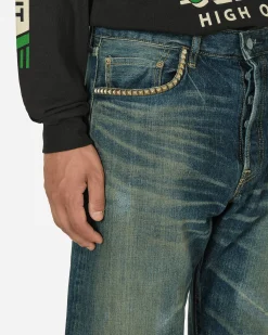 Hysteric Glamour Pants^RCR Processed 50's XX Straight Denim Pants Indigo