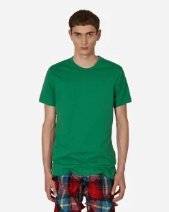 Comme Des Garçons Shirt T-Shirts^Rear Logo T-Shirt Green