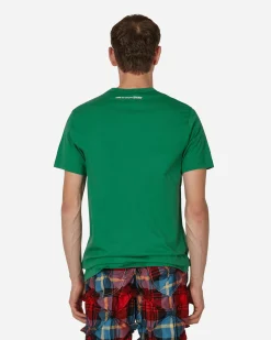 Comme Des Garçons Shirt T-Shirts^Rear Logo T-Shirt Green