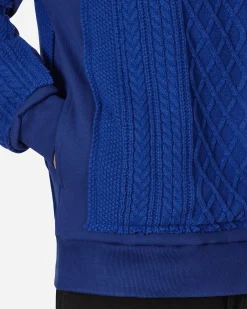 Undercoverism Knitwear^Rebuild Crewneck Sweater Blue