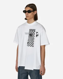 The Salvages T-Shirts^Reconstructed T-Shirt White